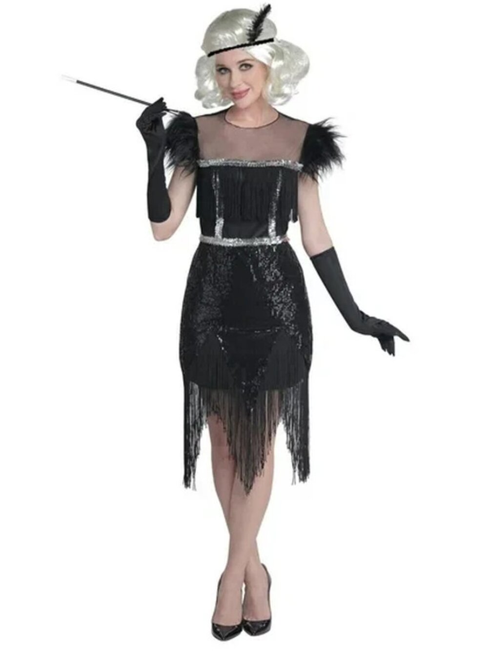 Partyholic Woman's Fabulous Flapper Halloween Costume